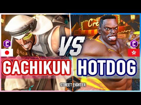 SF6 🔥 Gachikun (Rashid) vs HotDog (Dee Jay) 🔥 Street Fighter 6