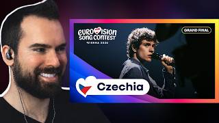 Vocal Coach Reacts - Daniel Zizka - CROSSROADS (LIVE) | Czechia 🇨🇿 | Grand Final | Eurovision 2026