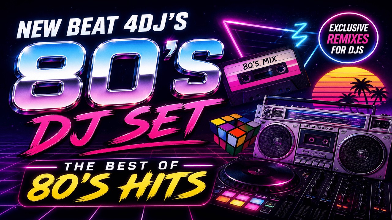 80's Hits Remix DJ Set | New Beat 4DJ's - YouTube