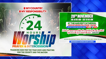 24 Hrs Worship, Prayer & Intercession || Friday 28th Nov 2025