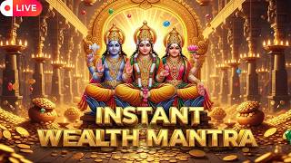 🔴 LIVE: Most Powerful Vishnu Lakshmi Kubera Mantra for Wealth &amp; Success | Listen Daily |