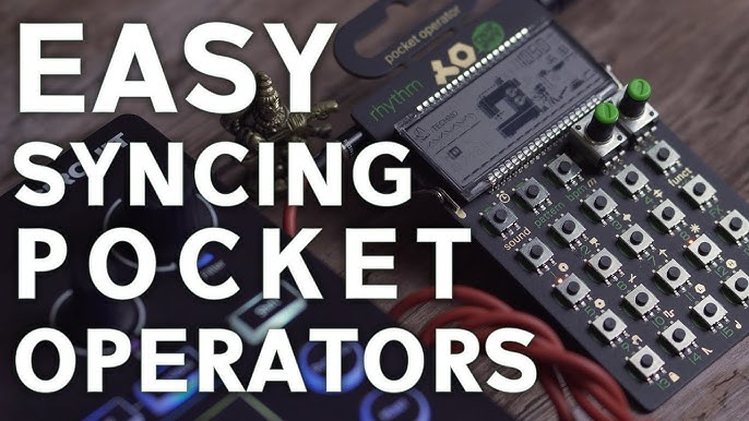 pocket operators - how do i sync multiple pocket operators? 