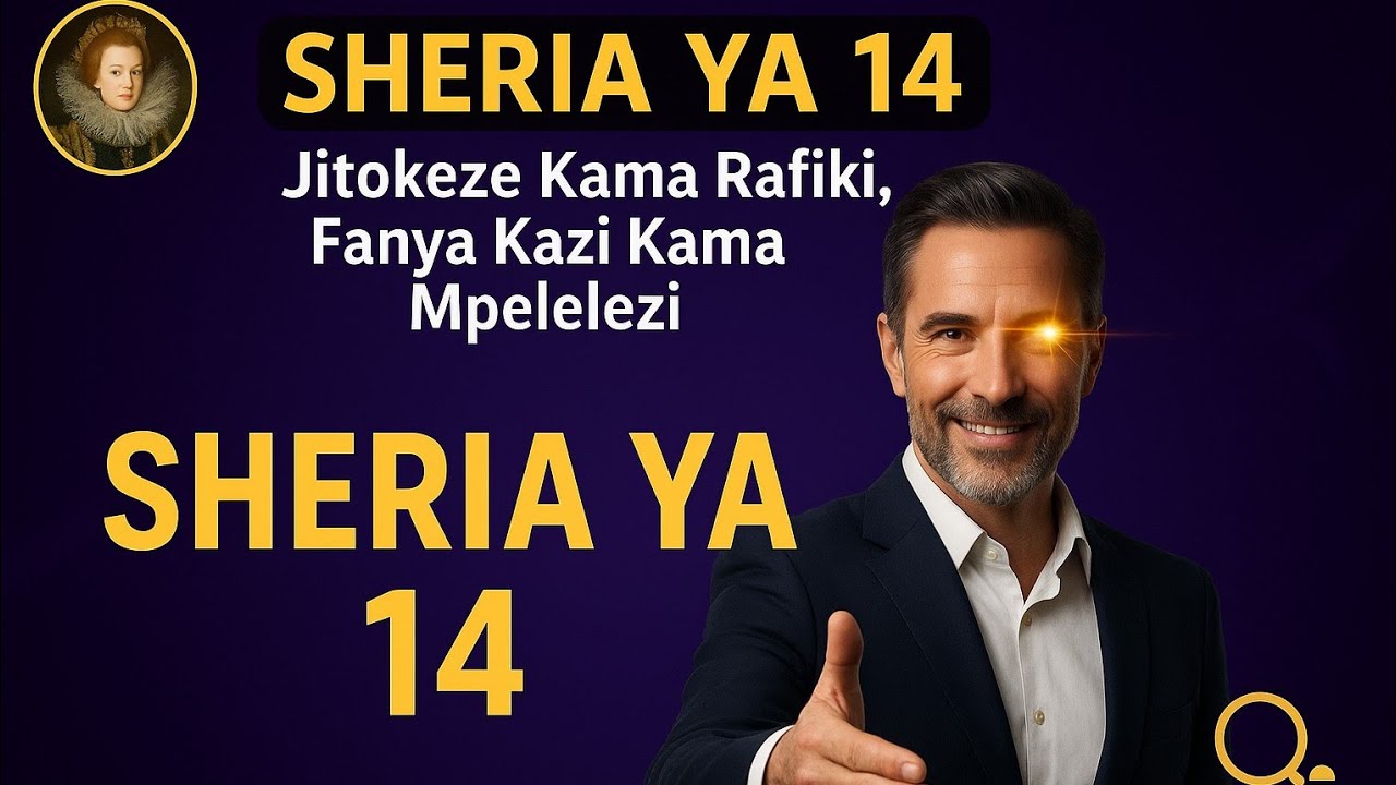 Usiwaamini Wote: Hii Ndio Sheria ya 14 ya Nguvu Unayohitaji Kujua