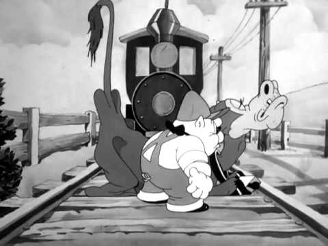 LOONEY TUNES | El ferrocarril de Porky (Porky Pig) | 1937 | Español