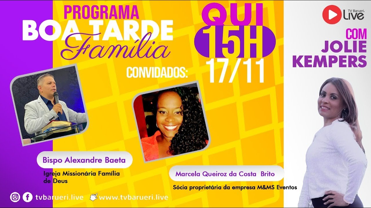 O Poder Da Palavra | Boa Tarde & Família Com Jolie Kempers