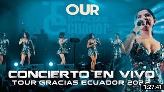 Corazon Serrano Concierto completo en vivo Tour Gracias Ecuador Live Performance 2022 (Latacunga)
