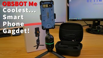 SMARTPHONE AI-Tracking SELFIE MOUNT | OBSBOT Me  My Favorite Gadget!