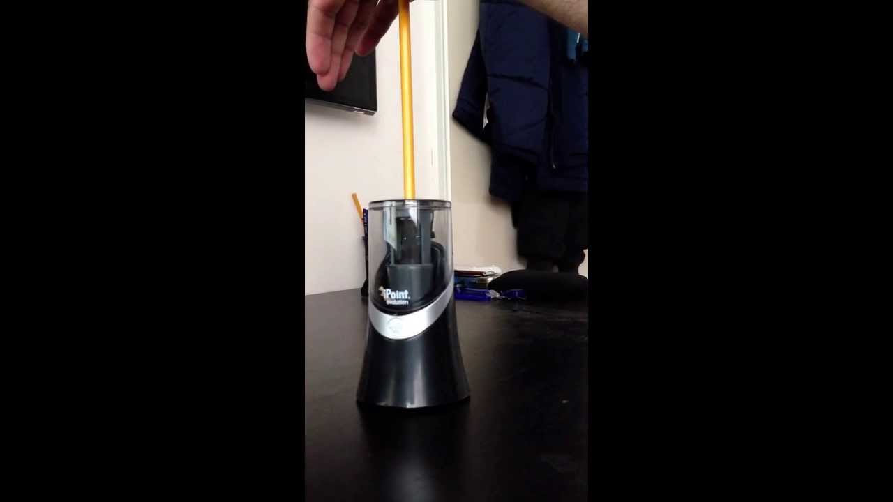 iPoint electric pencil sharpener - first look