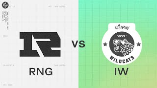 Royal Never Give Up (RNG) vs fastPay Wildcats (IW) Maçı | MSI 2022 Grup Aşaması 4. Gün