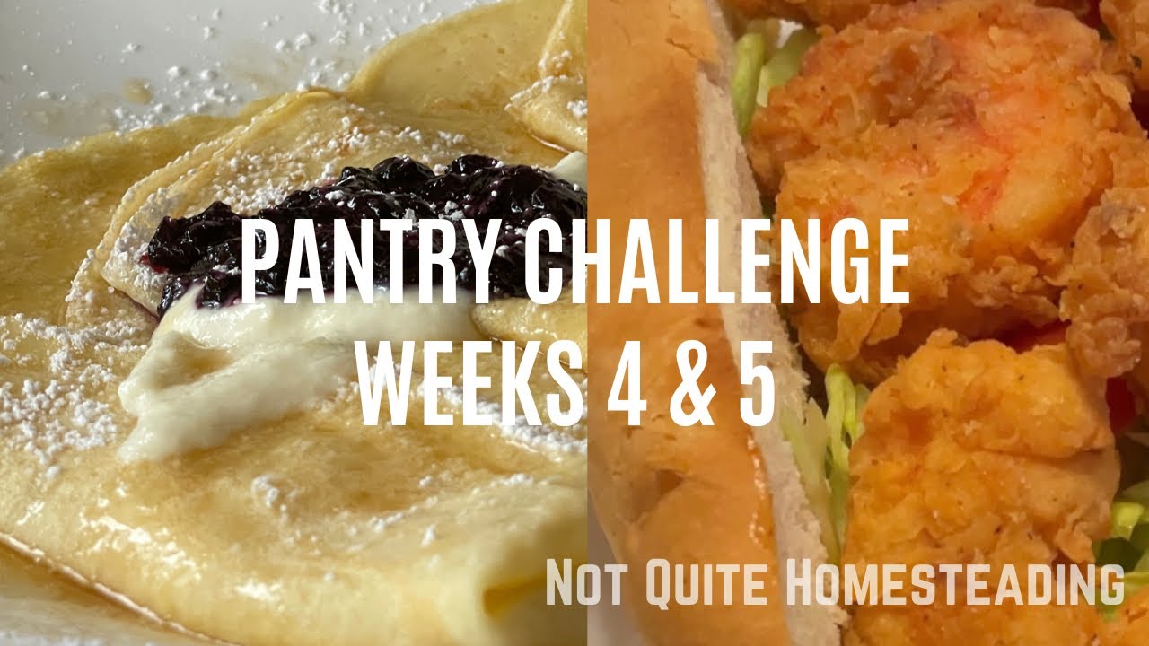 Pantry Challenge Meals Garden Readiness 2023 garden newchannel 