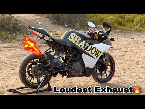 KTM RC 390 BS6 MODIFICATIONS || Loudest 
