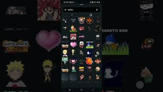 how to search anime stickers on whatsapp #demonslayer #foodie #ai #tutorial