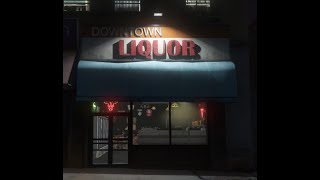 GTA V FREE MLO DOWNTOWN LIQUOR - by Ber1998 FIVEM