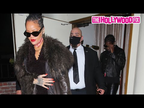 Rihanna & ASAP Rocky Speak On The Volcano Eruption In St. Vincent On Date Night Together At Delilah