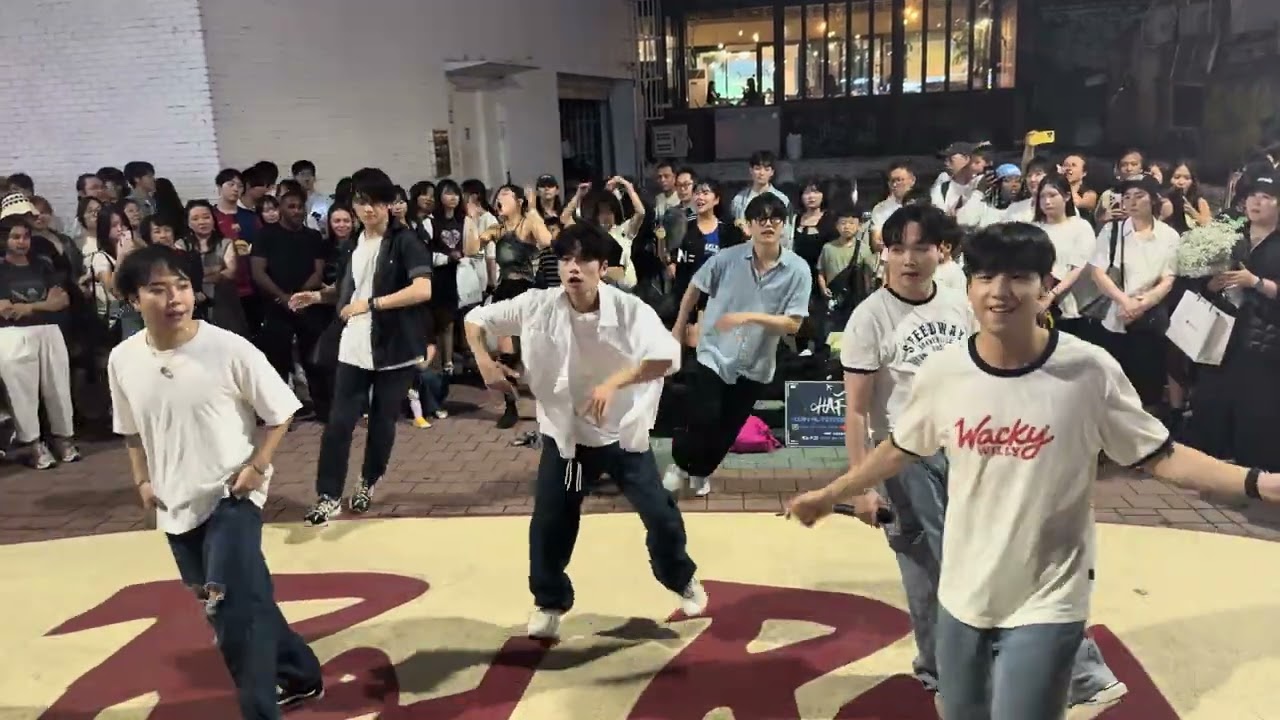 HONGDAE K-POP BUSKING (HAF High Altitude Flight) - [BTS] Dope