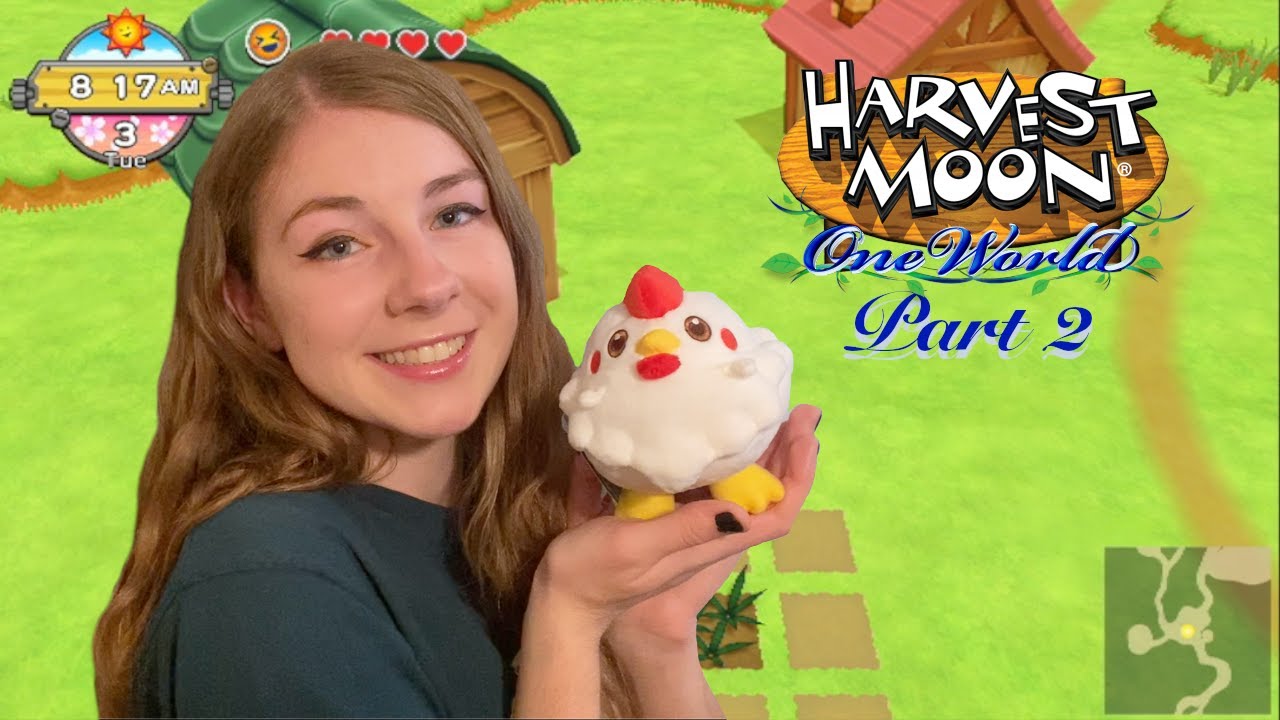 GROWING *SPECIAL* GRASS Harvest Moon One World Part 2 YouTube
