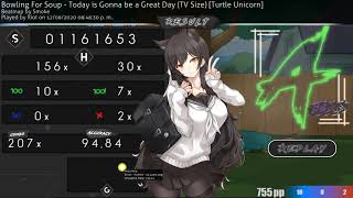 Riot|Bowling For S. - Today is Gonna be a G. D. (TV Size) [Turtle Unicorn] +HD,HR,NC (94.84%) 755pp screenshot 4
