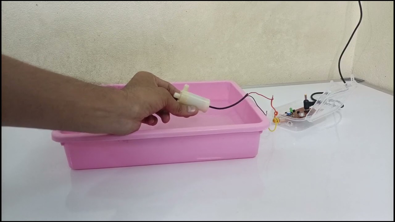 musical fountain sound sensor ( read discription) school project, decoration idea