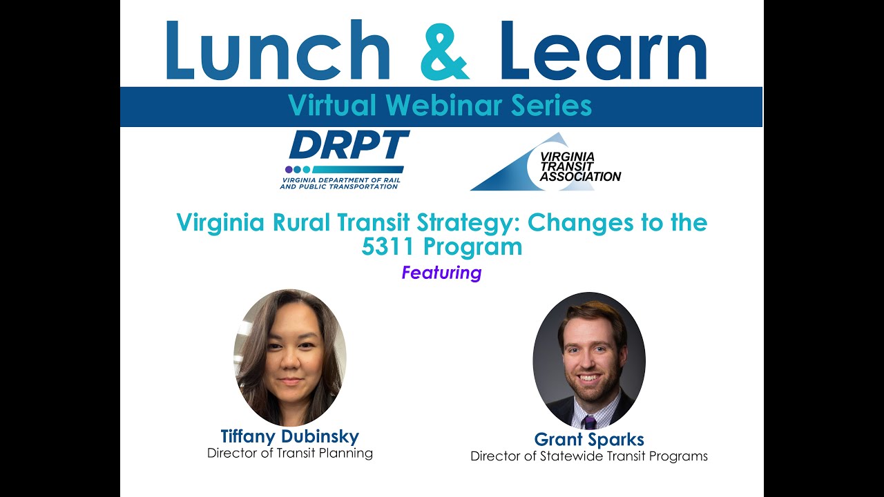 Virginia Rural Transit Strategy: Changes to the 5311 Program