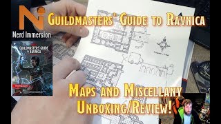 Guildmasters' Guide to Ravnica: Maps and Miscellany Review | Nerd Immersion
