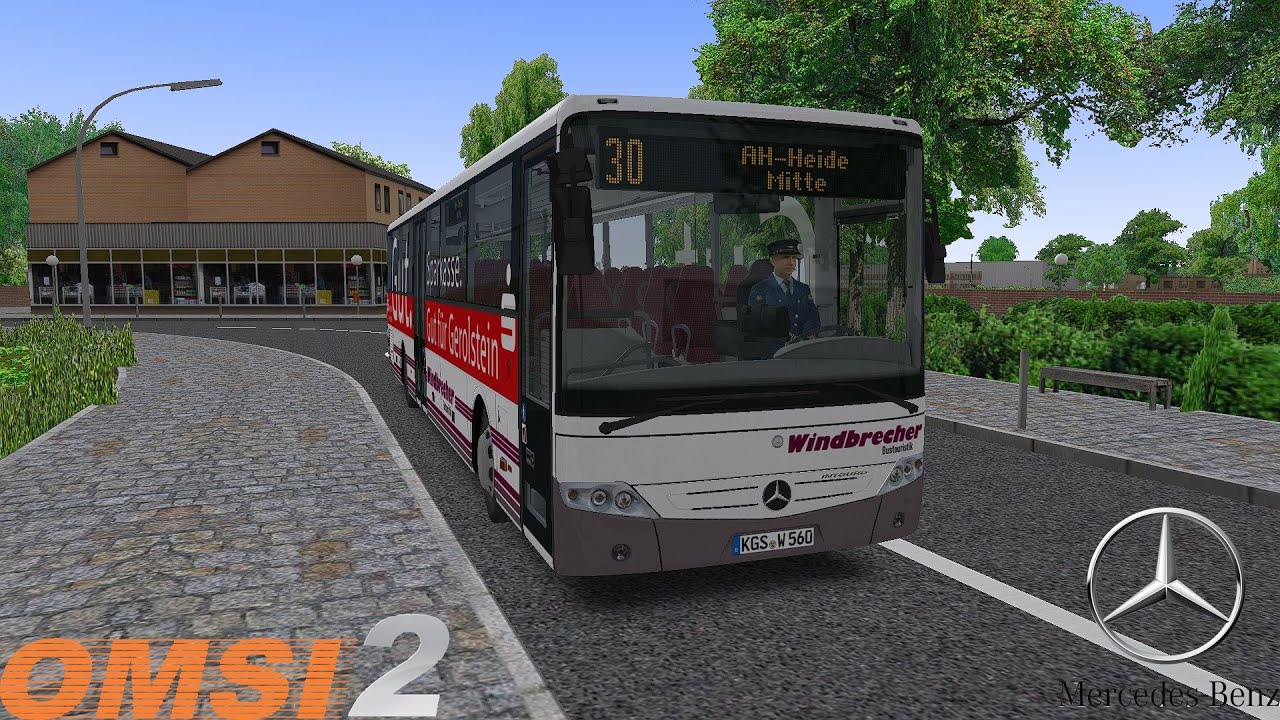 Omsi 2 - Ahlheim Laurenzbach Updated - Line 30 - Mercedes Benz Intouro M