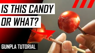 HOW TO PAINT TITANIUM FINISH OR CANDY TONE ON MODEL KIT - GUNDAM ガンダム / GUNPLA TUTORIAL