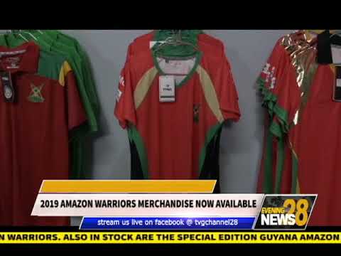 guyana amazon warriors jersey 2019