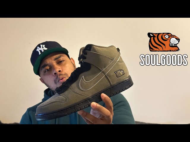 WOW! Nike Dunk High SOULGOODS On Feet Review - YouTube