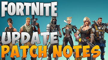 Fortnite Save the World Update "Fortnite Patch Notes" Fortnite New Update Info