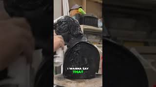 Part 16 DIY Graveyard Bust SprayPaint Secret REVEALED! Youre Doing It WRONG! #sculpture #spraypaint