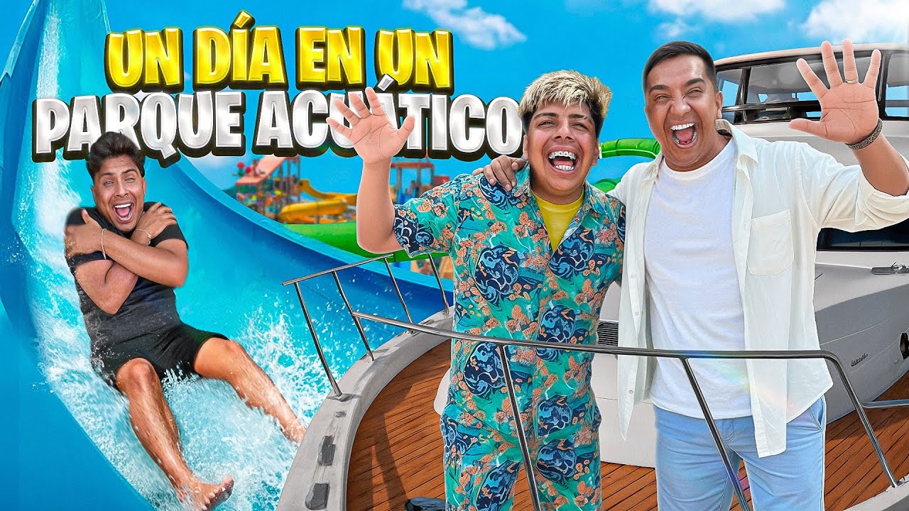 Así es un día en un PARQUE ACUÁTICO | Maza Clan