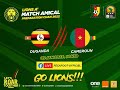 Direct full cameroon a 11 uganda a friendly match