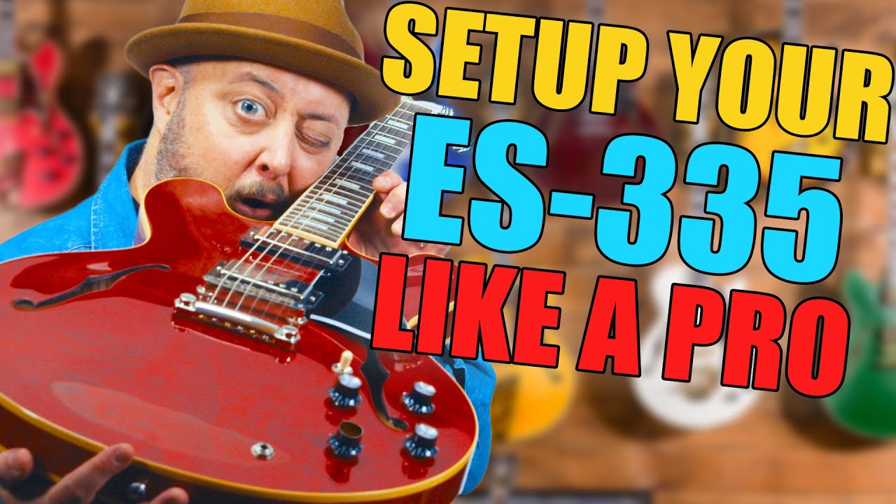 How to Setup Your Guitar LIKE A PRO (Gibson Style) - YouTube