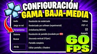 🎮 La MEJOR Configuración de PPSSPP para Android | MÁS RENDIMIENTO y FPS