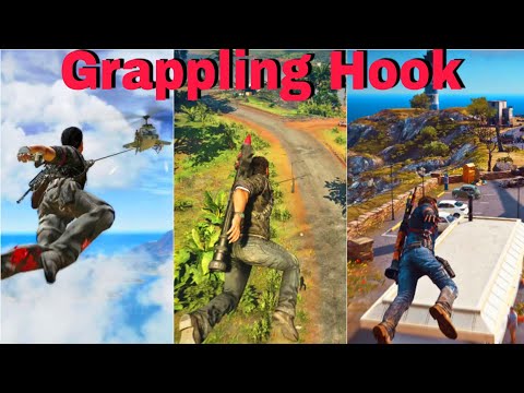 Evolution of Grappling Hook in Just cause series 2006 to 2019