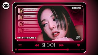 Shoot By Itzy 있지 - Line Distribution