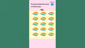 All around Quizz | Find the Odd One Out 030 Test Your Observation Skills #allaroundquizz #quiz #test
