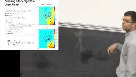 Poisoning Attacks against Support Vector Machines (B. Biggio @ ICML 2012)