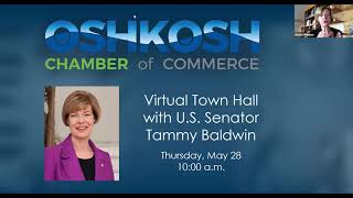 Virtual Town Hall with Tammy Baldwin - May 28, 2020