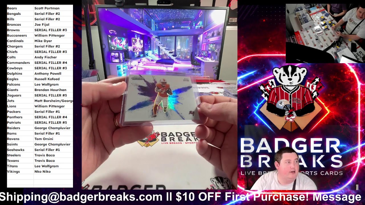 30 Box Superbowl NFL Mixer #1 - PICK YOUR TEAM