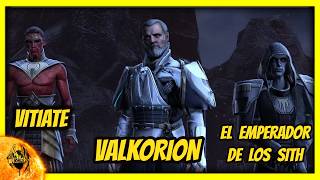 🔥 La historia del EMPERADOR SITH VALKORION