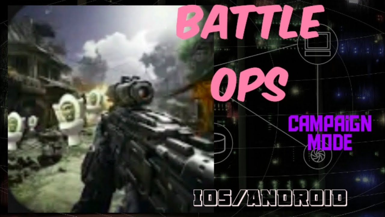 BATTLE OPS CAMPAIGN MODE 2 l Android Gameplay (Offline action,Shooting ...