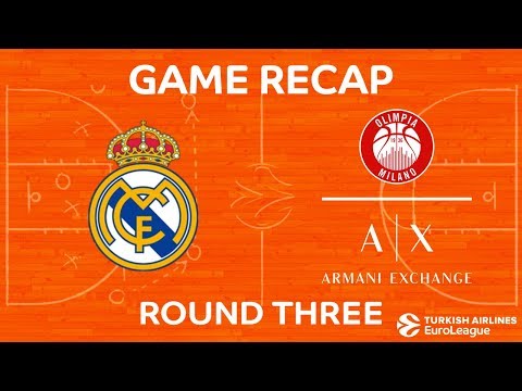 Highlights: Real Madrid - AX Armani Exchange Olimpia Milan