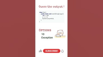 Day 79 | Tricky Java interview question | #scjp #ocjp