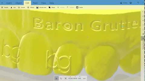 3DBuilder - Adding Text or Logo to an Object