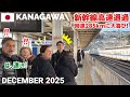 【海外の反応】目の前で衝撃! 新幹線高速通過に外国人観光客がぶっ飛ぶ⚡️|大晦日の小田原駅
