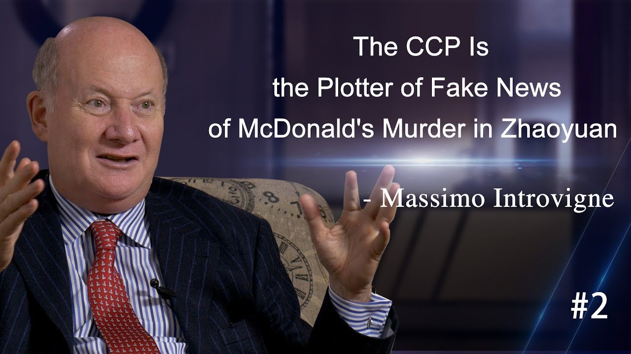 newspaper mockup #2 The CCP Is the Plotter of Fake News of McDonald's Murder in Zhaoyuan - Massimo Introvigne