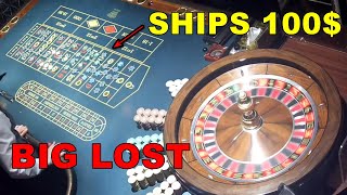 WATCH BIG BET SHIPS 100$ IN ROULETTE CASINO EXCLUSIVE BIGGEST LOST SESSION MORNING 🎰✔️ 2024-05-09