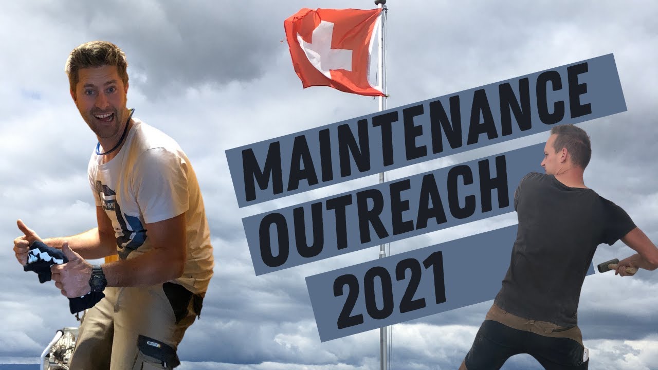 Maintenance Team YWAM Heidebeek on Outreach 2021