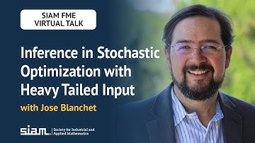 Inference in Stochastic Optimization with Heavy Tailed Input with Jose Blanchet